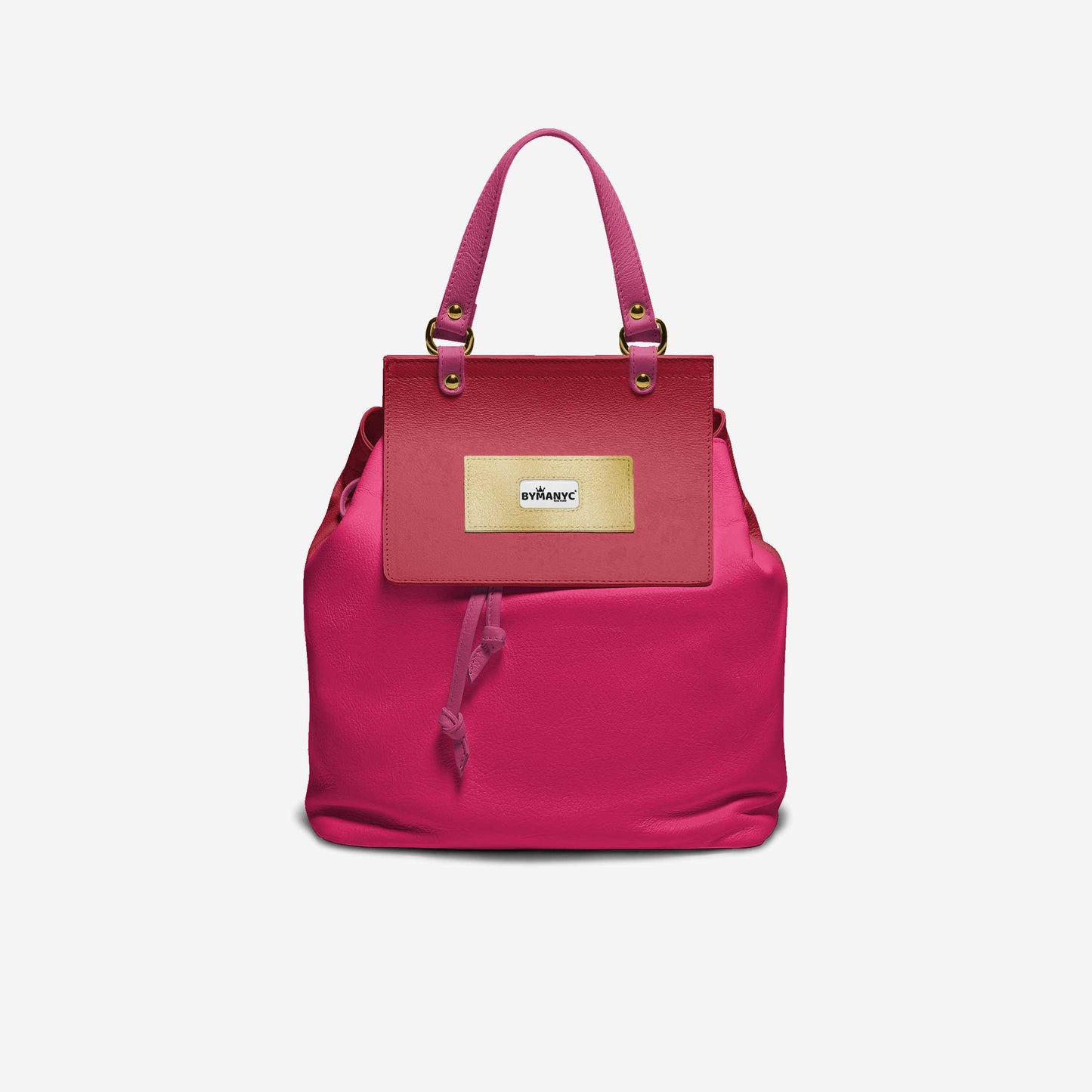Handbag Vegan SOHO PINK – BYMANYC ® New York Made in Italy