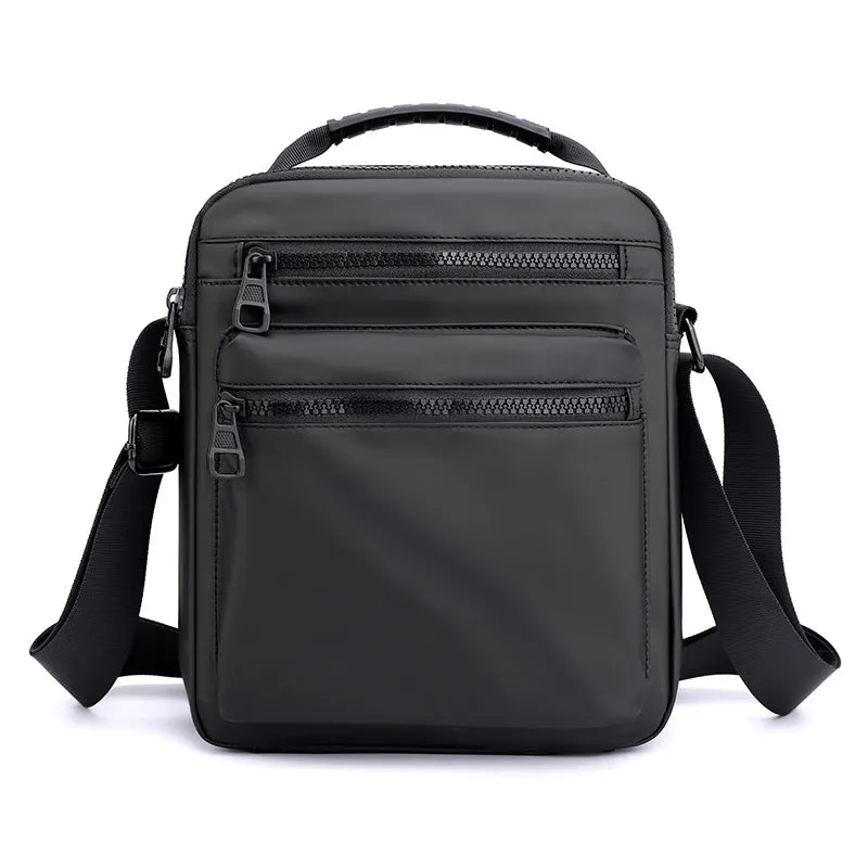 Man Classic Messenger Bag Men's Multifunction Shoulder Sling Pack Nylon Business Crossbody Flap Male Simple Handbags