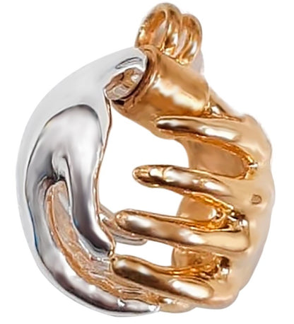 Leona's Healing Hands, Locket for Crystals or Essential Oils, Sterling Silver