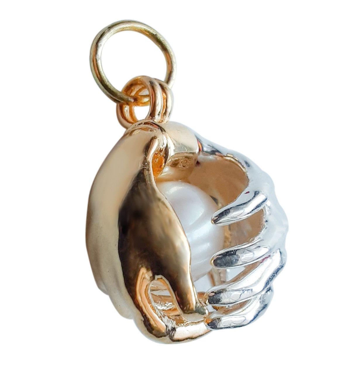 Leona's Healing Hands, Locket for Crystals or Essential Oils, Sterling Silver