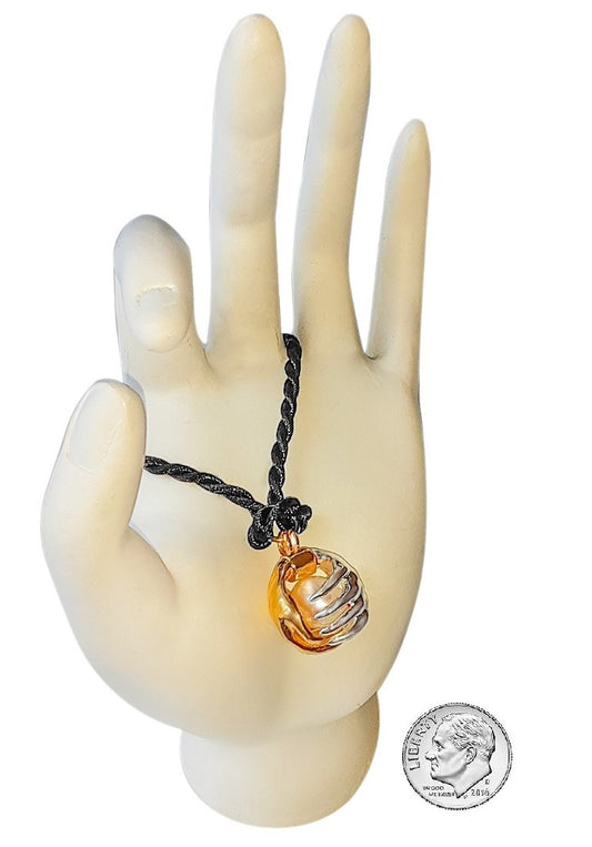 Leona's Healing Hands, Locket for Crystals or Essential Oils, Sterling Silver