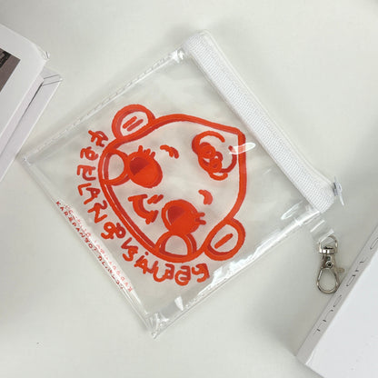 SOOSU: Clear vinyl plastic bag