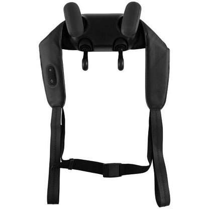 Neck Shoulder Massager with 2 Heat Levels for Pain Relief-Beige-4