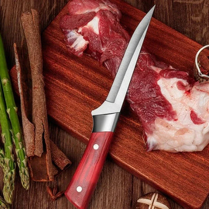 NNEOBA Kitchen Boning Knife – Stainless Steel Meat Cleaver & Paring Knife