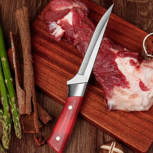 NNEOBA Kitchen Boning Knife – Stainless Steel Meat Cleaver & Paring Knife
