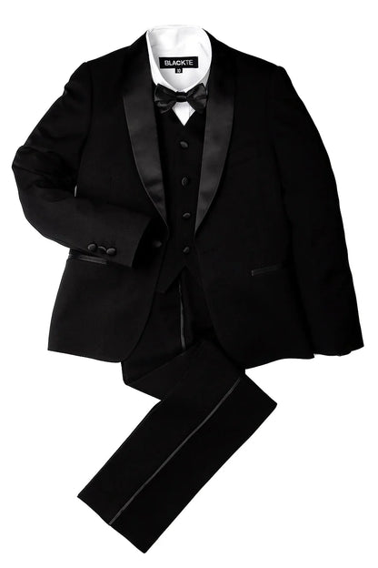 "London" Kids Tuxedo (5-Piece Set)-3