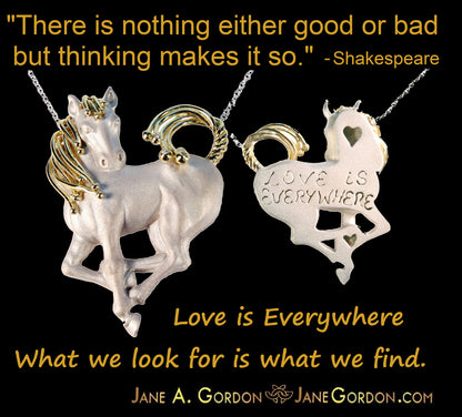 Love is Everywhere- Palm Tree Heart Necklace -14K Gold with Diamonds