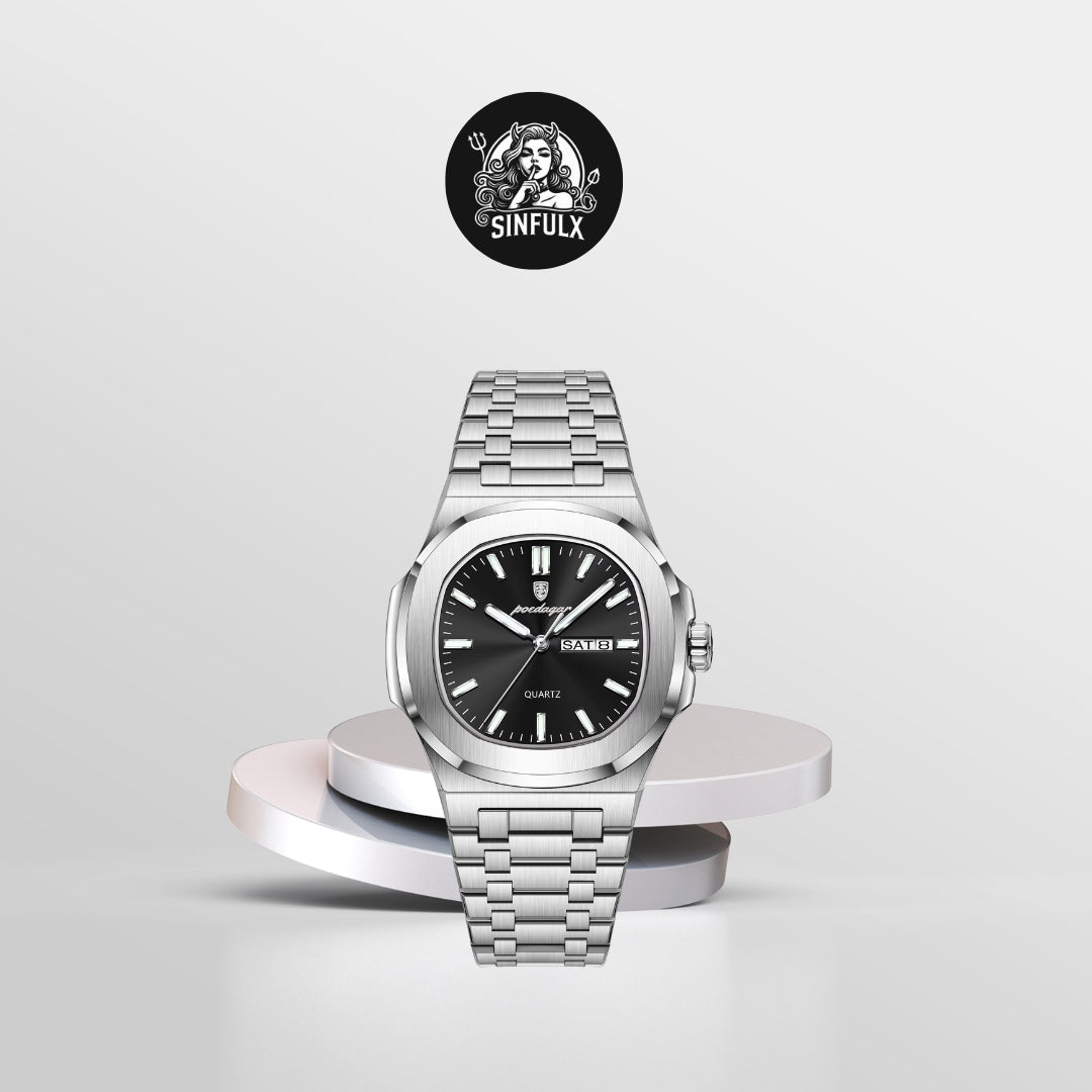 Men’s Luxury Square Watch-0