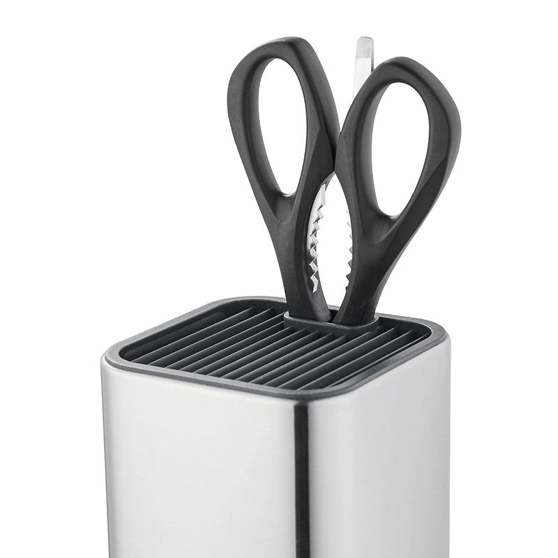 Modern Stainless Steel Knife Holder Set