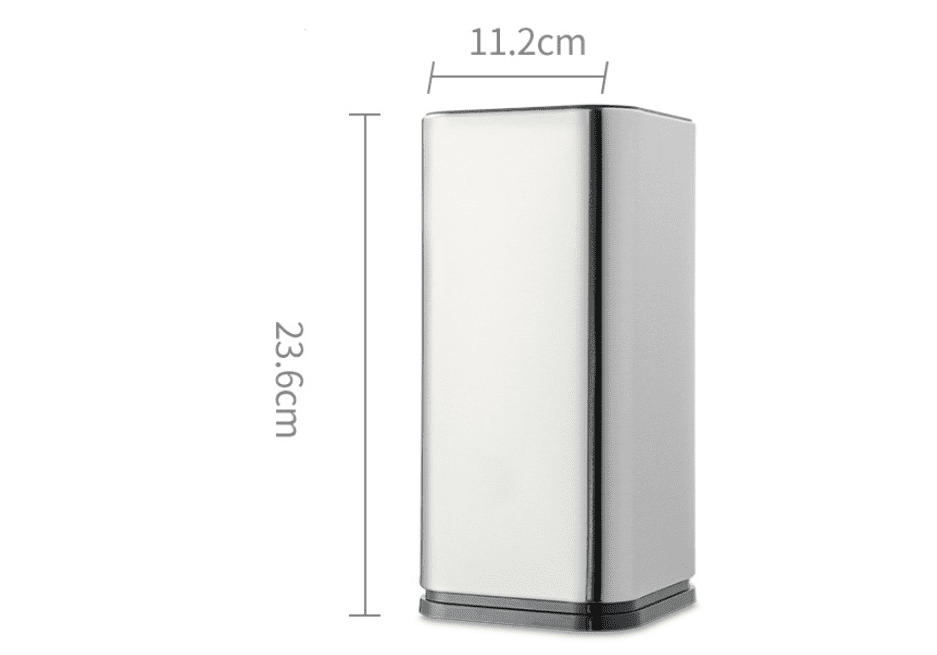 Modern Stainless Steel Knife Holder Set