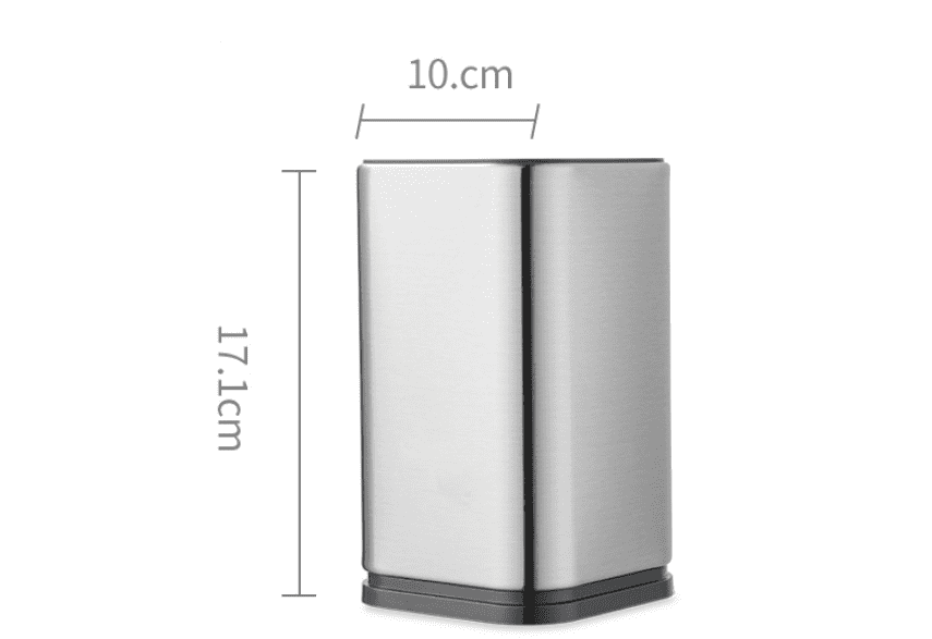 Modern Stainless Steel Knife Holder Set