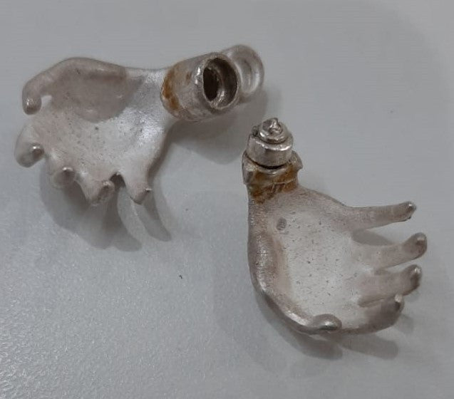 Leona's Healing Hands, Locket for Crystals or Essential Oils, Sterling Silver