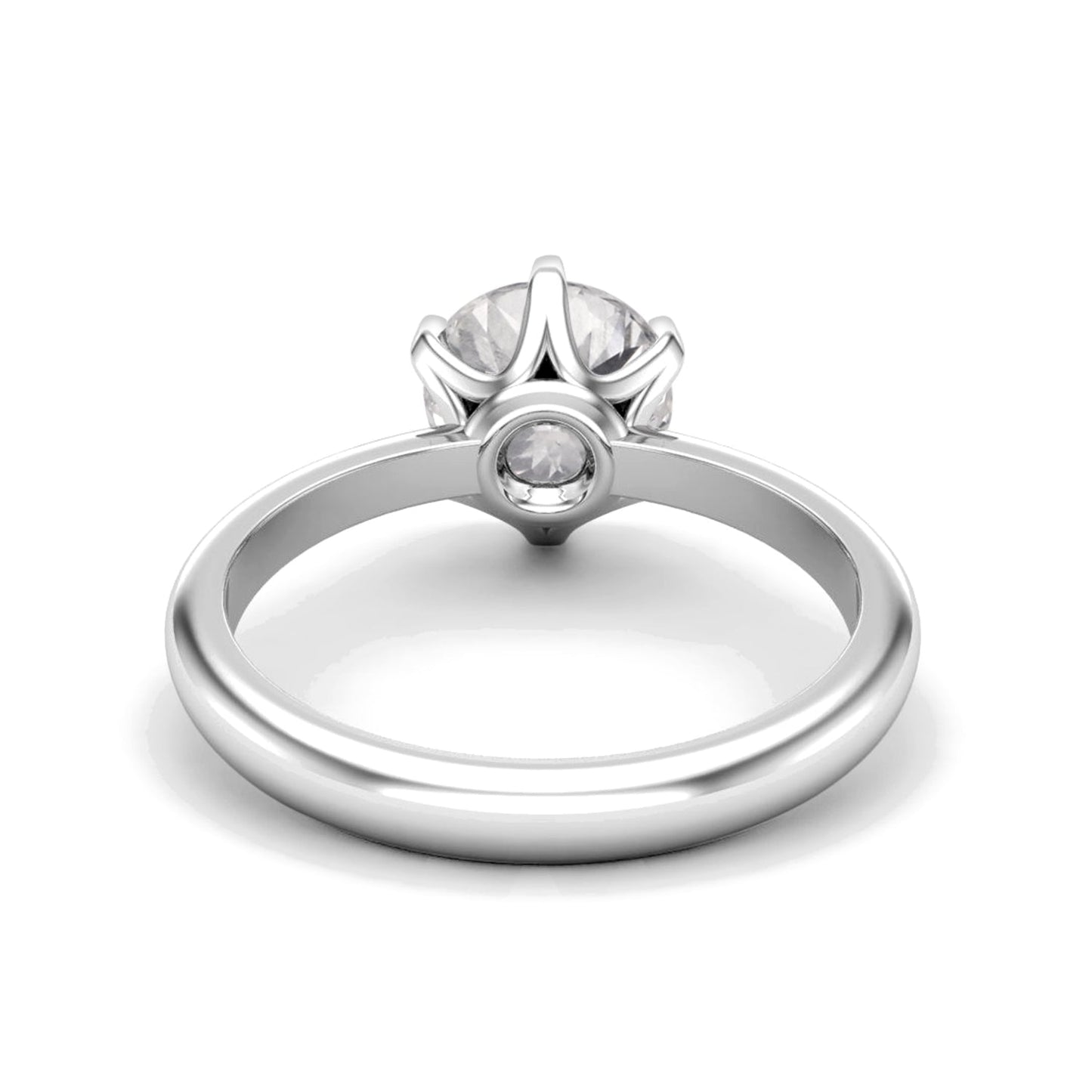 Moissanite Jewelry Set Solitaire Ring - Pendant - Earrings – Sterling Silver