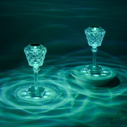 Crystal Rose Table Lamp