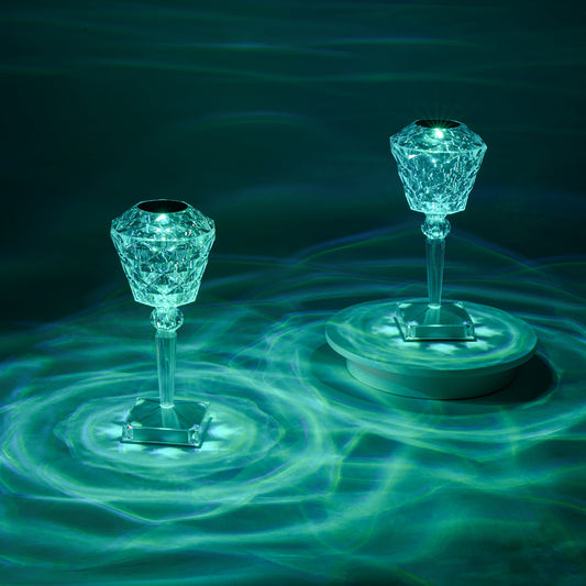 Crystal Rose Table Lamp