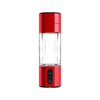 2025 10000PPB Hydrogen Water Bottle with Colorful Light & Valve