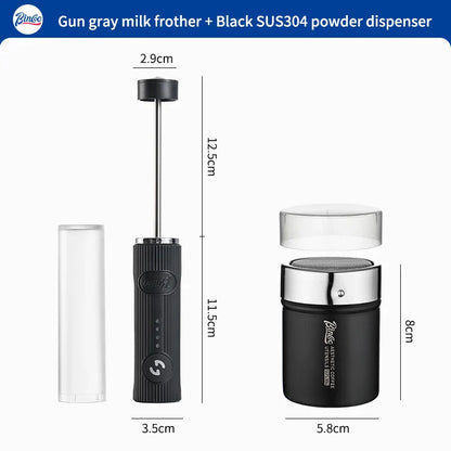 Electric Milk Frother, Wireless Handheld Blender