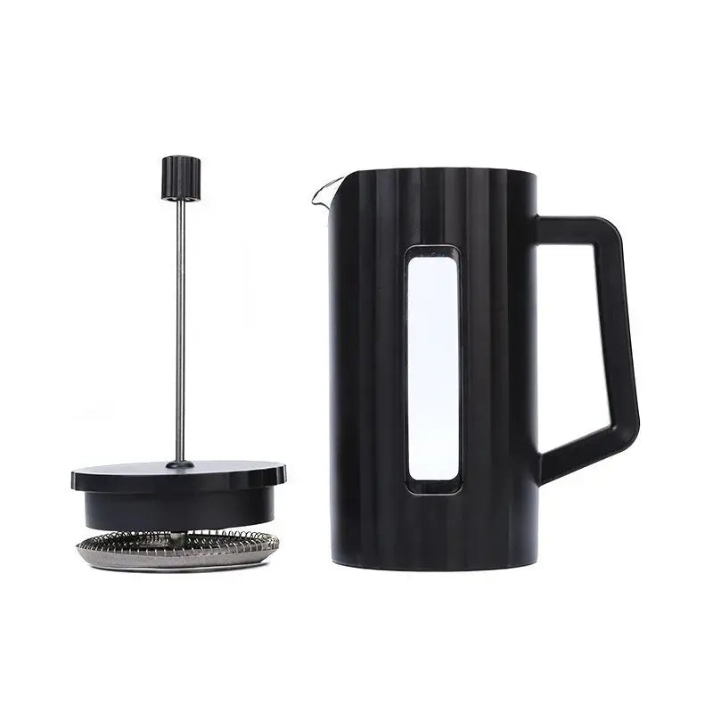 French Press Coffee Maker – 600ml & 1000ml, Heat-Resistant Glass