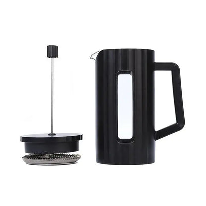 French Press Coffee Maker – 600ml & 1000ml, Heat-Resistant Glass