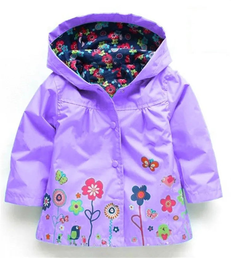 Hooded Waterproof Jacket for Children Multivariant-3