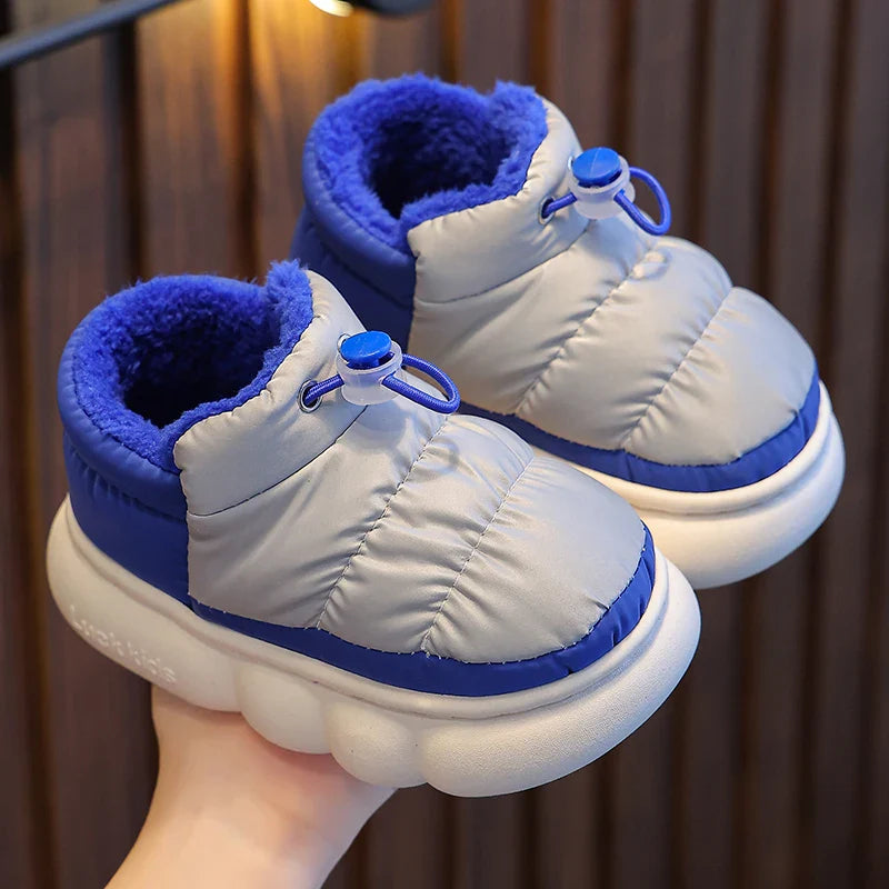 Multicolored Waterproof and Breathable Padded Shoes for Children-6