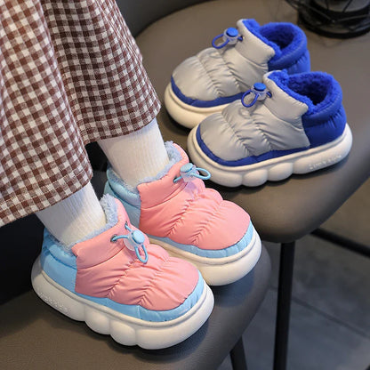 Multicolored Waterproof and Breathable Padded Shoes for Children-2