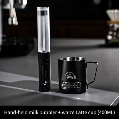 Electric Milk Frother, Wireless Handheld Blender