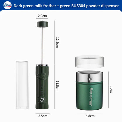 Electric Milk Frother, Wireless Handheld Blender