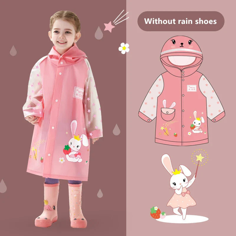 Fantasy raincoat for children multivariant-5