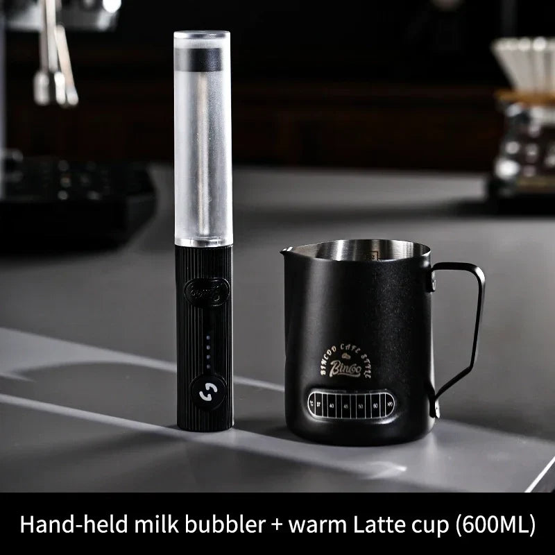 Electric Milk Frother, Wireless Handheld Blender