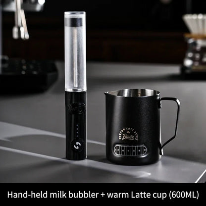 Electric Milk Frother, Wireless Handheld Blender