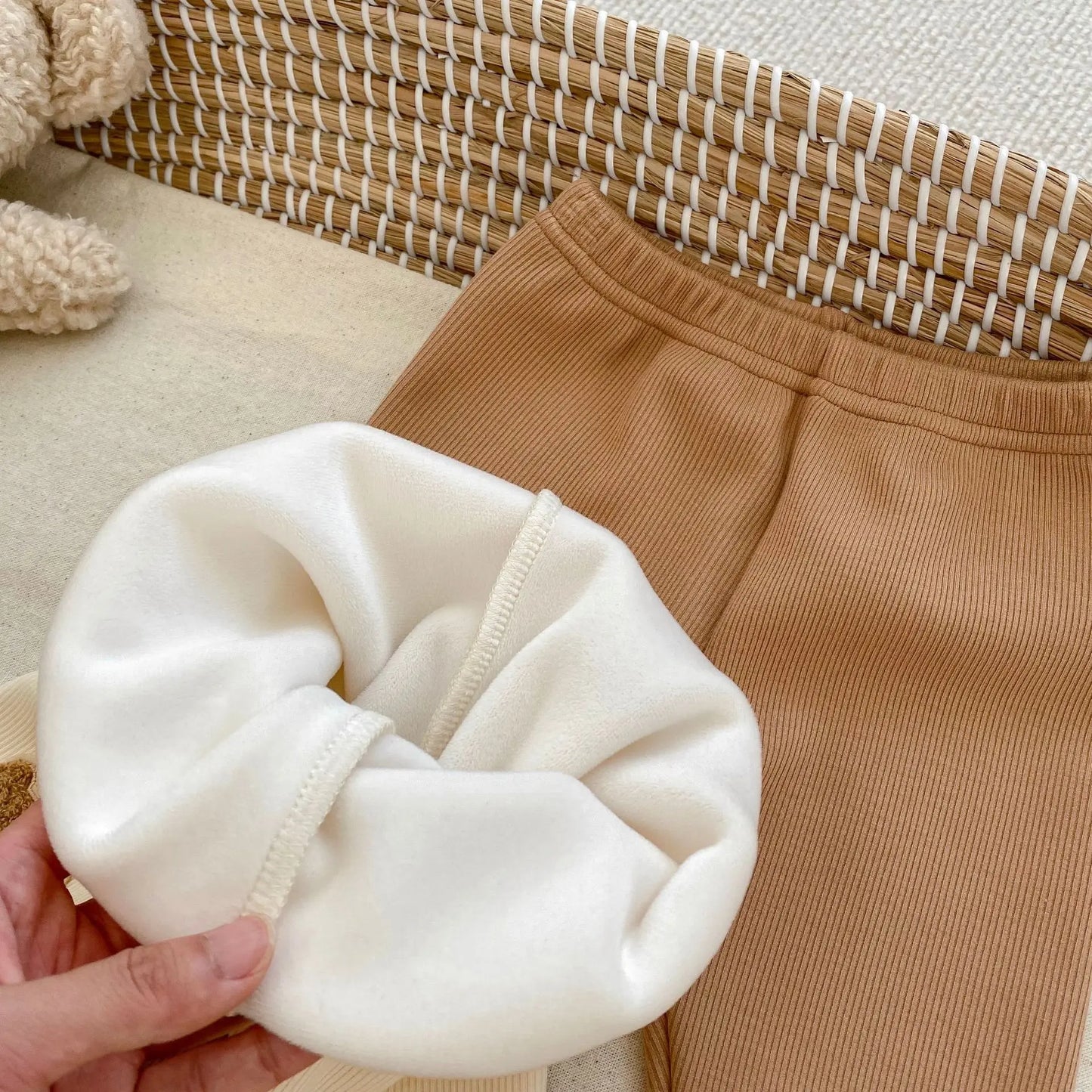 Fleece Leggings for Children Multivariant-2