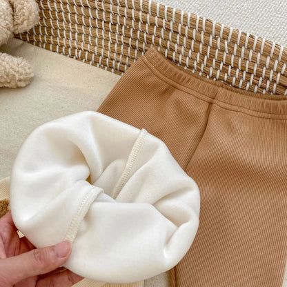 Fleece Leggings for Children Multivariant-2