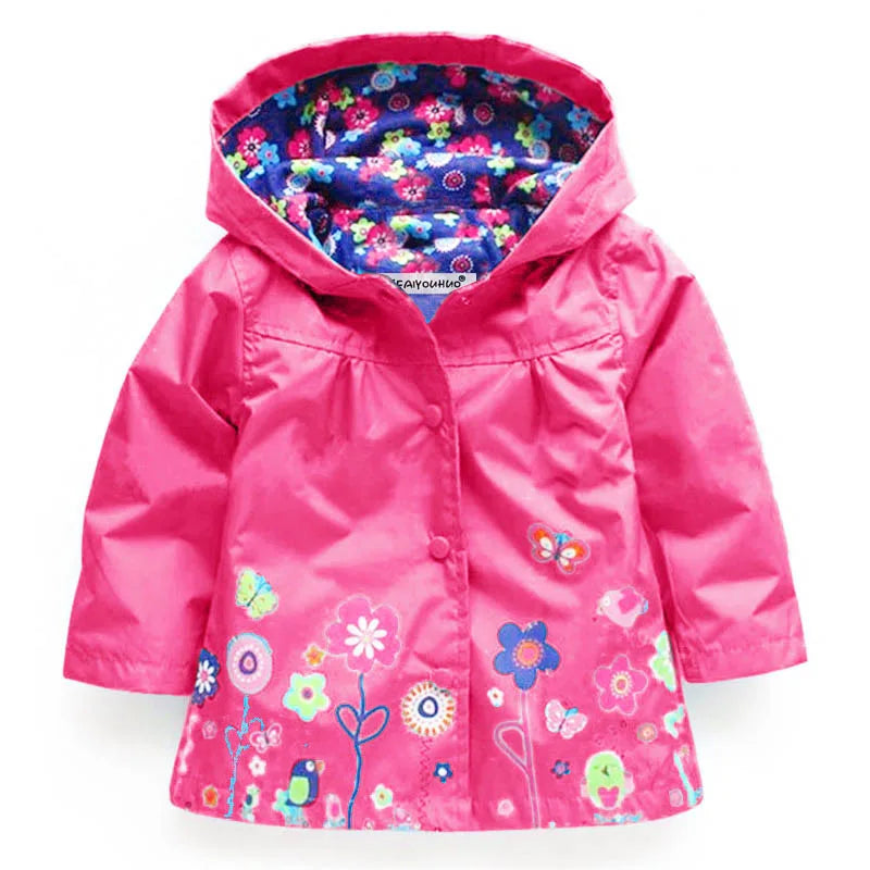 Hooded Waterproof Jacket for Children Multivariant-2