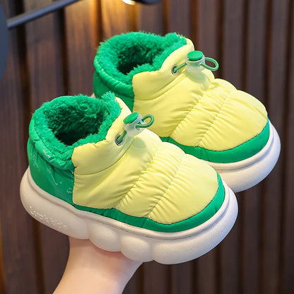 Multicolored Waterproof and Breathable Padded Shoes for Children-5