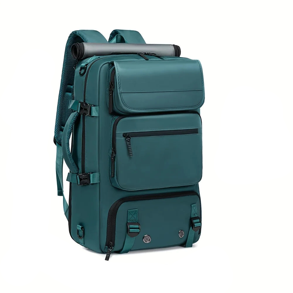 NNEOBA Fashionable 3-in-1 Travel Backpack Handbag Blue