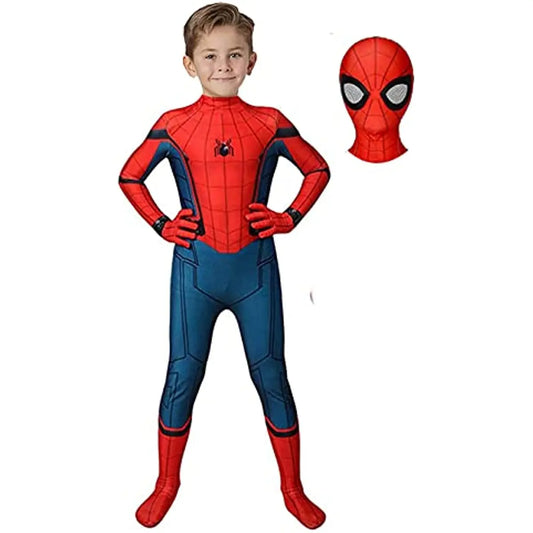 Spiderman disguise costume sizes from 4 to 12 years-0