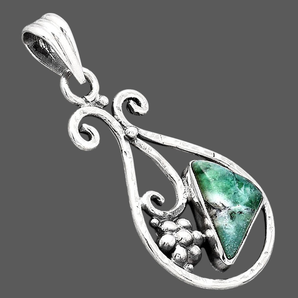 Dendritic Chrysoprase - Africa Pendant P-1714 SDP154355