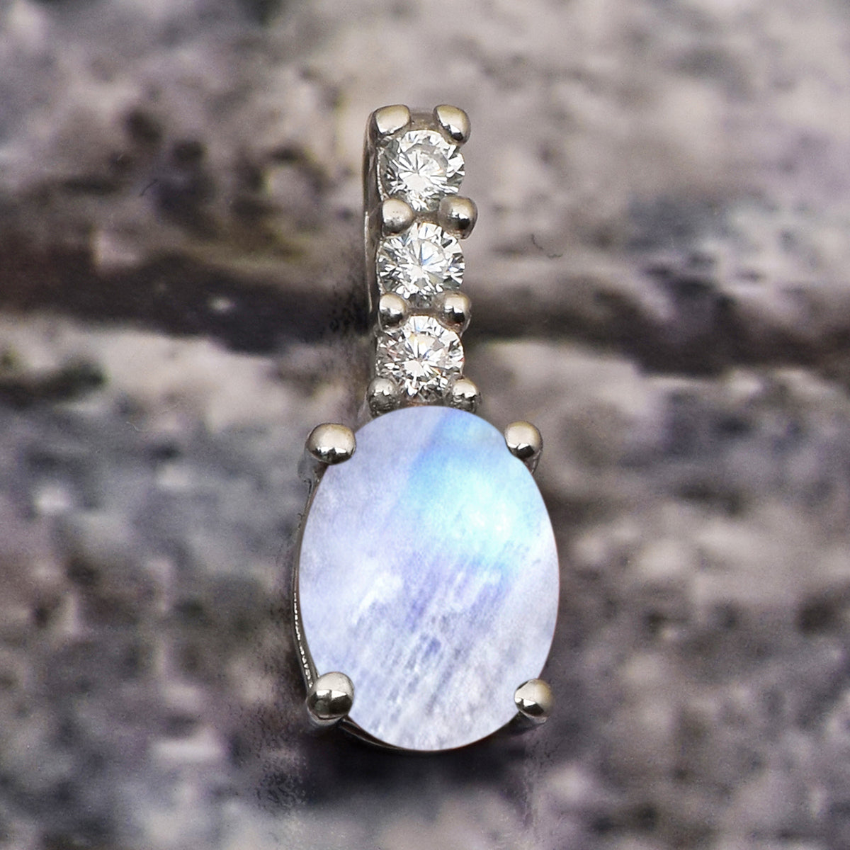 Christmas Gift Multi Choice Gemstone 925 Sterling Silver Pendant Jewelry