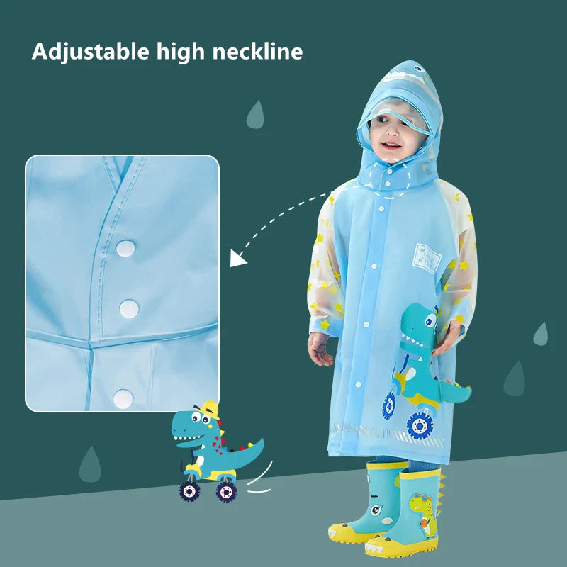 Fantasy raincoat for children multivariant-3