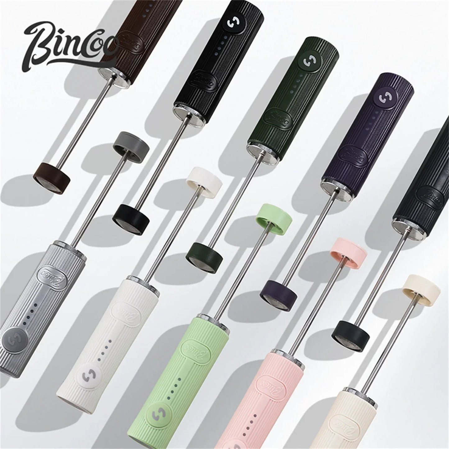 Electric Milk Frother, Wireless Handheld Blender