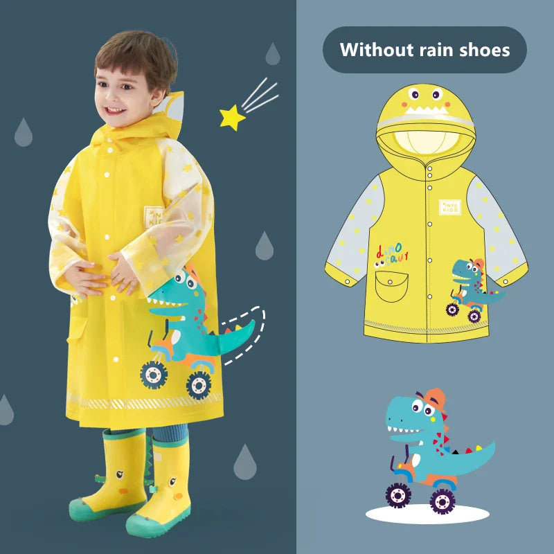 Fantasy raincoat for children multivariant-6
