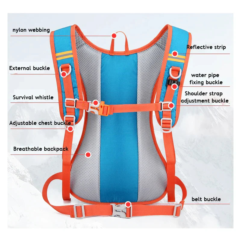 NNEOBA Waterproof Hydration Backpack