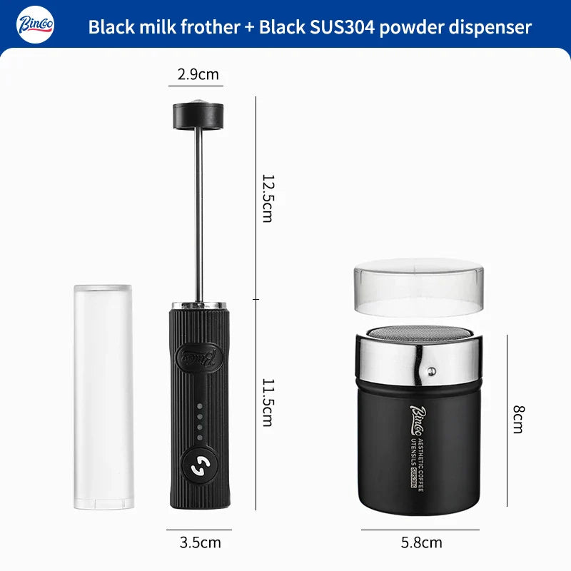 Electric Milk Frother, Wireless Handheld Blender