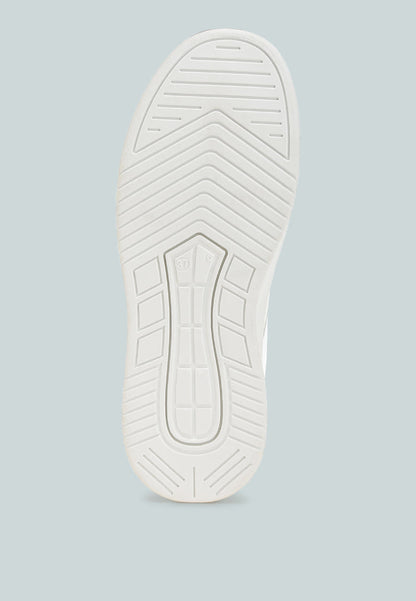 Scouts Metallic Paneling Platform Sneakers