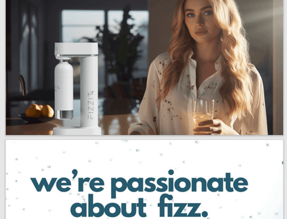 Carbonated Sparkling Water - Pure, Refreshing Bubbles with Zero Calories