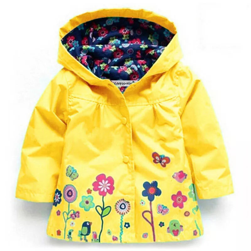 Hooded Waterproof Jacket for Children Multivariant-0