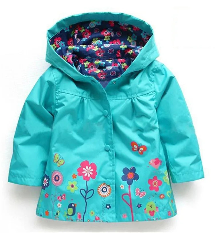 Hooded Waterproof Jacket for Children Multivariant-4