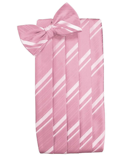 Kids Striped Satin Cummerbund-14
