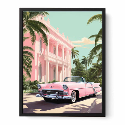 My Vintage Car Canvas Art Print